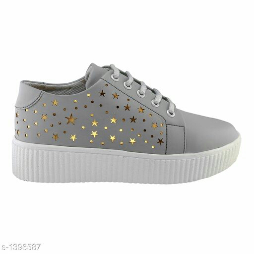 gray color shoes