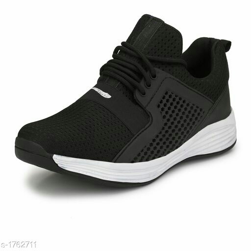 Men's Stylish Sports Shoe in Black Color - AArav Mart